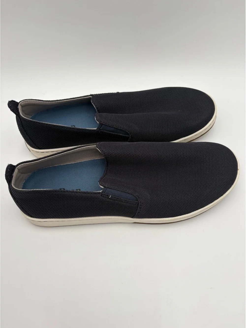 L.L.Bean Men's Size 10 Slip-On Casual Shoes Black Mesh Comfort Breathable